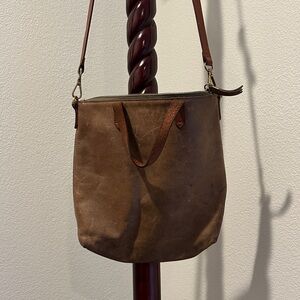 Madewell Leather Medium Tote